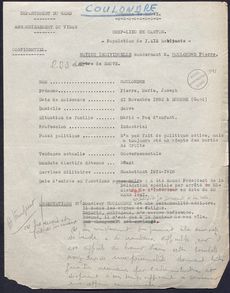 Archives Gard antisémitisme Seconde Guerre mondiale 1939-1945