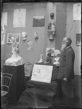 Archives Gard numérisation artiste sculpteur Mérignargues