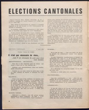 Archives, Gard, élections, députés, cantonales, cantons