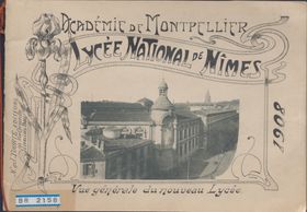 Gard, archives, Lycée, Nîmes, Daudet