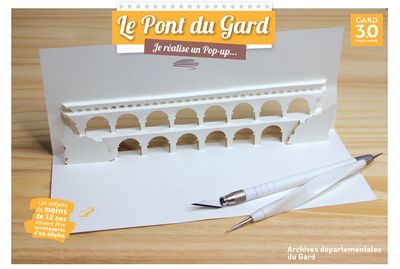 archives gard atelier pop up pont du gard monument